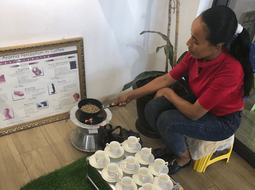 Раньше процесс жарки кофе я представлял так