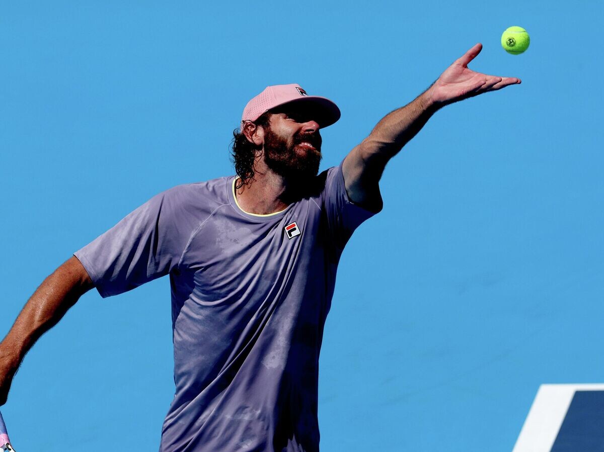    Американский теннисист Райли Опелка© Getty Images / Matthew Stockman