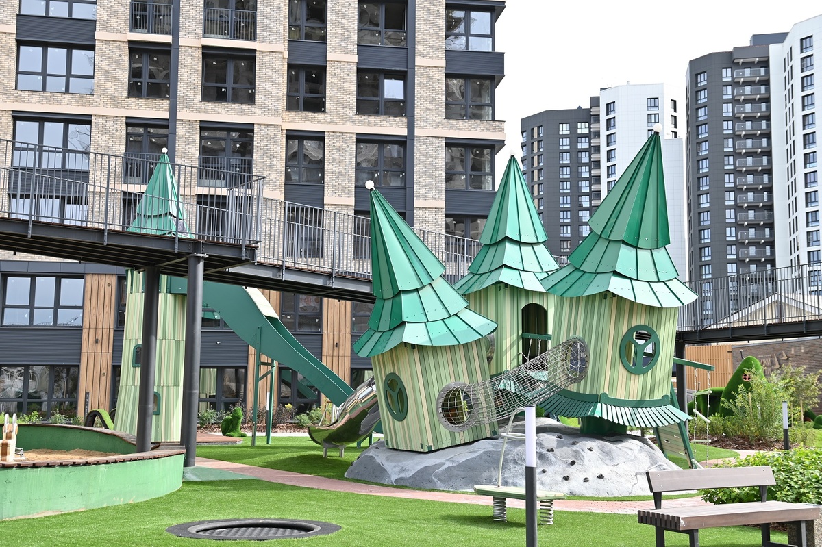 Детская площадка «Эльфийские домики» (ТМ «СвидЪ»)