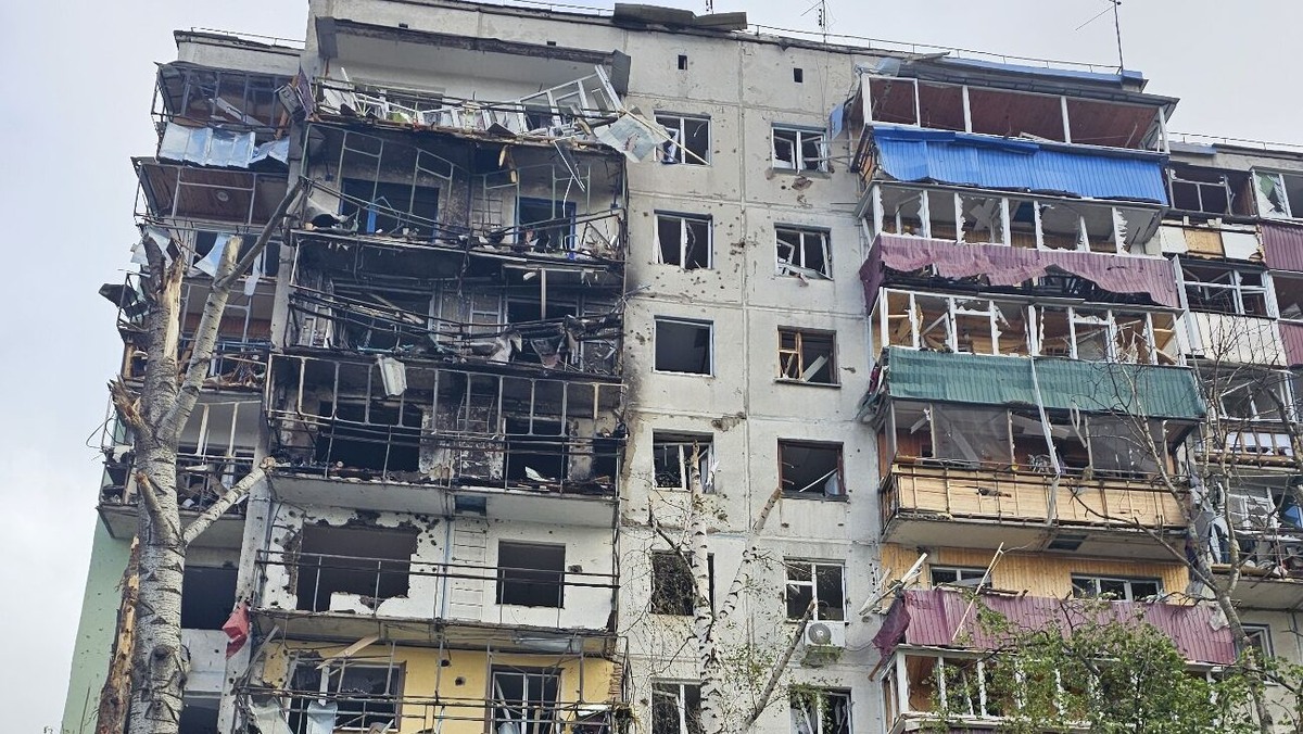    Взрыв в Курске произошёл в ночь на 15 августа. Фото: телеграм-канал Правительства Курской области