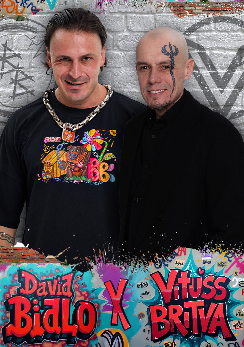 Витус Бритва и Давид: бренд одежды (Источник: личнй архив)