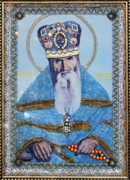 Преподобноисповедник Севастиан Карагандинский. Современная  икона.