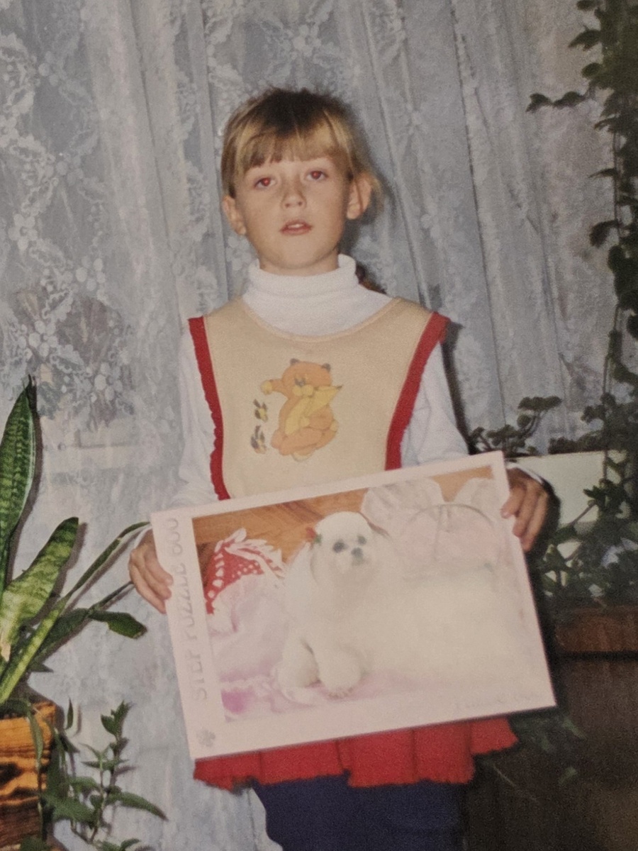 Моё детское фото, чтобы избежать вопросов зачем мне была нужна эта операция 