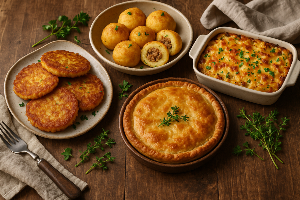 Вкусные рецепты из картофеля