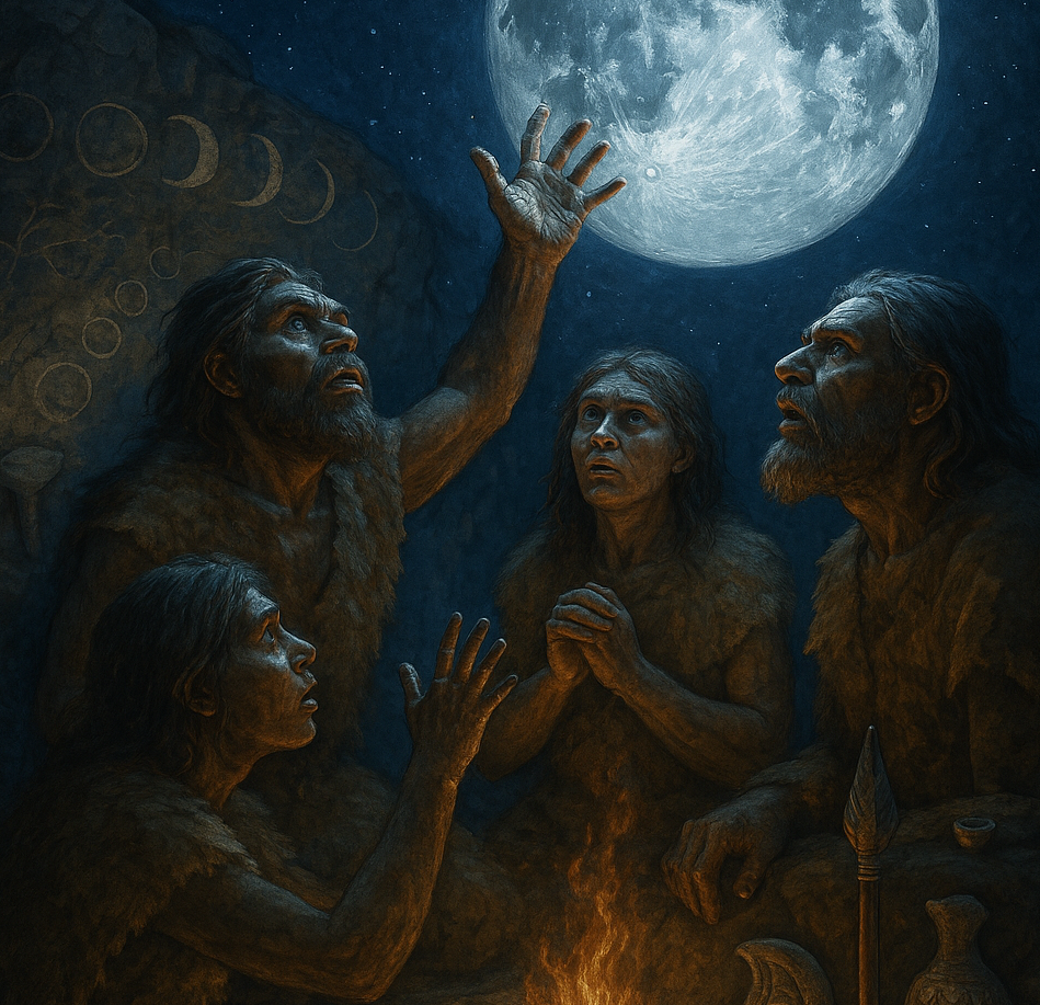 Первобытное поклонение Луне наших предков