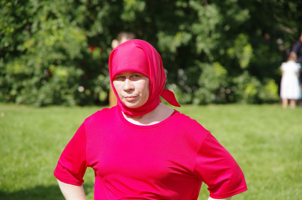 Я сторожу декорации