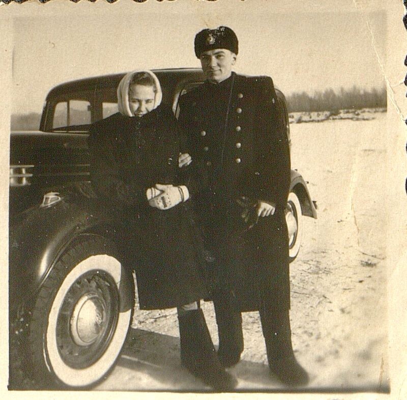 С.М. Туркова-Шолохова, А.М. Турков. Камчатка, 1950-е