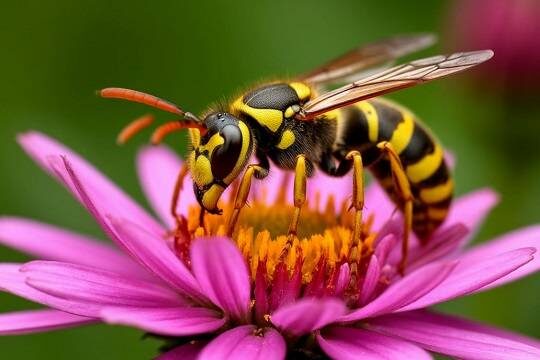    Российских дачников атаковали агрессивные осы