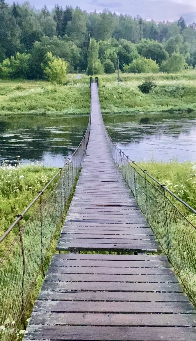 Мостик на реке Руза