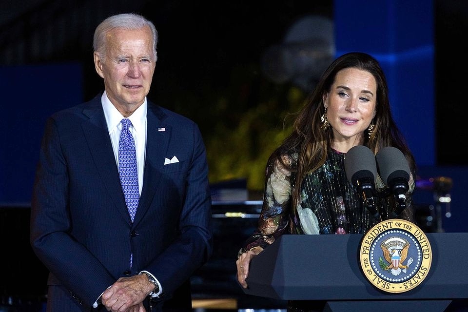 Эшли Байден - дочь 82-летнего Джо Байдена и его 74-летней жены Джилл 