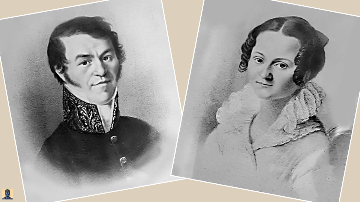 Михаила Андреевича Достоевского и Мария Федоровна (урожденная Нечаева). 1823 год