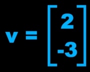 Для данного вектора v первым элементом будет 2, а вторым будет -3.