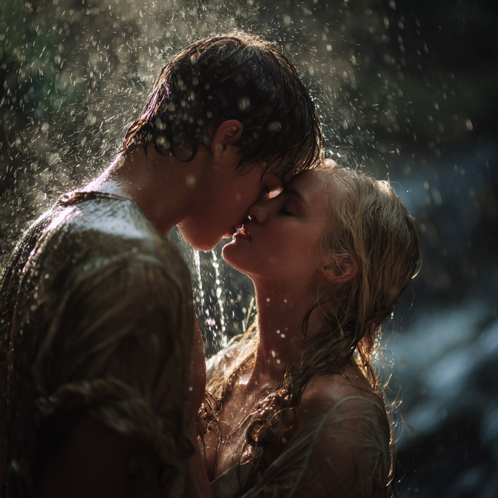 Она зажмурилась – на миг весь мир сузился до темноты за её веками. 