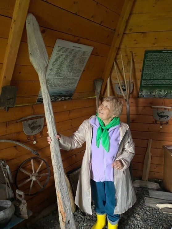    Галина Туймешева представляет музей тубаларов