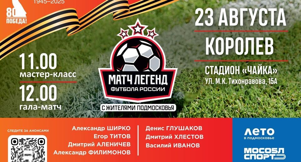    пресс-служба министерства физической культуры и спорта Московской области