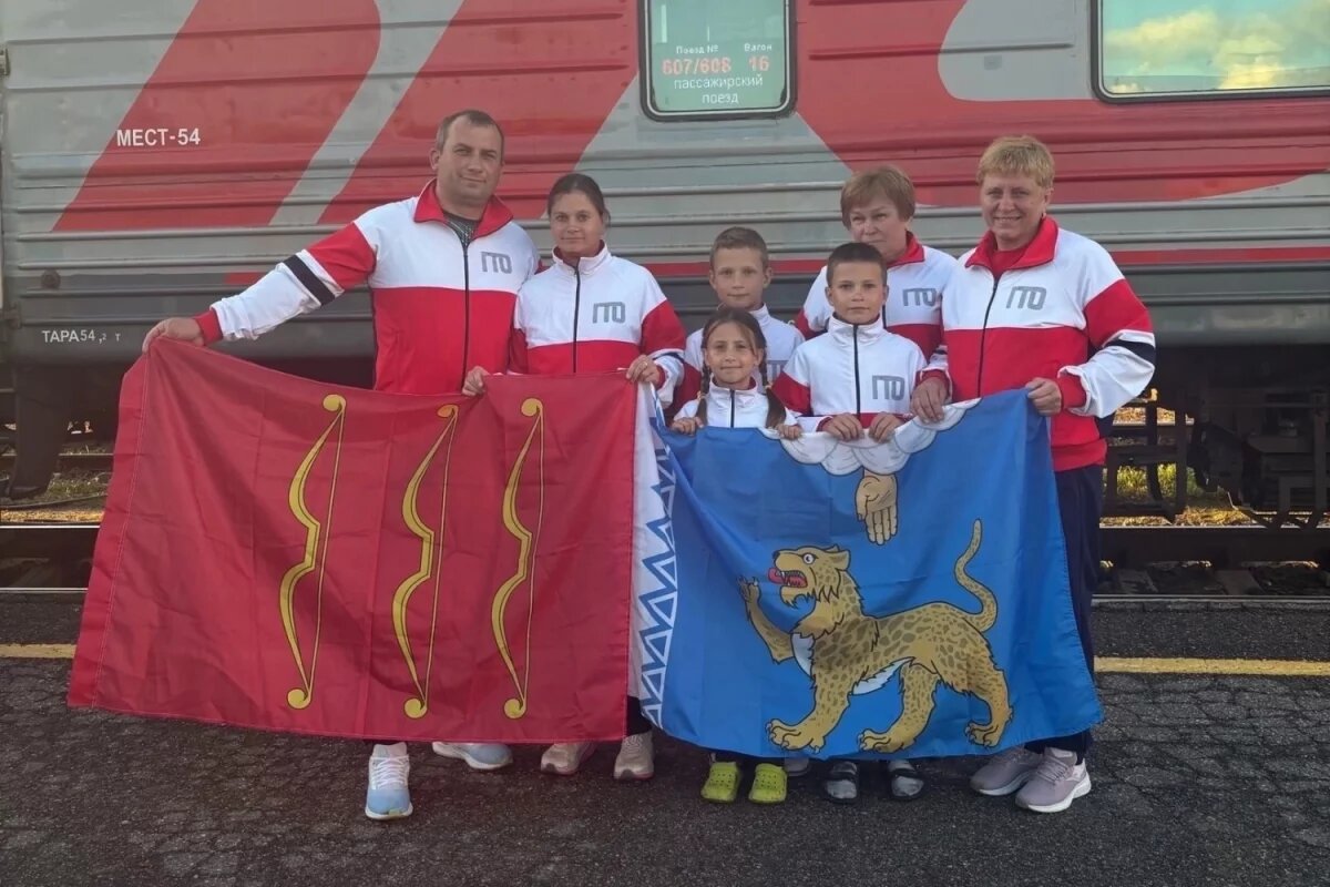    Псковская семья отправилась на всероссийский фестиваль ГТО в Чебоксары