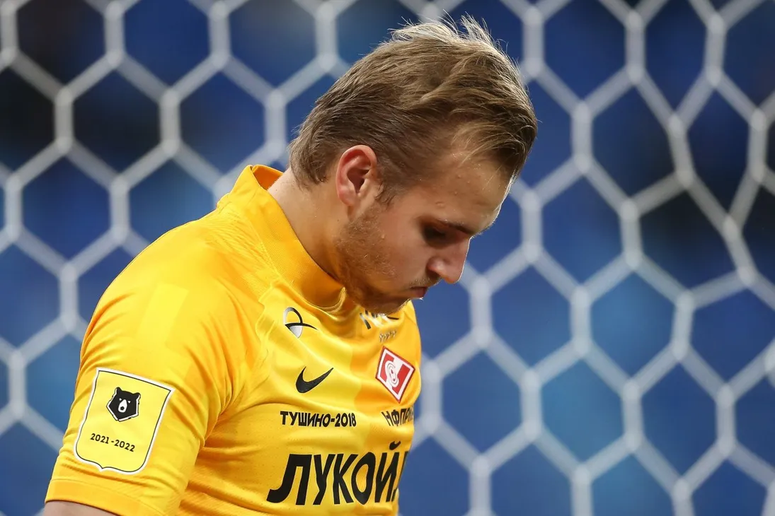 Голкипер московского "Спартака" Александр Максименко. Фото из интернета.