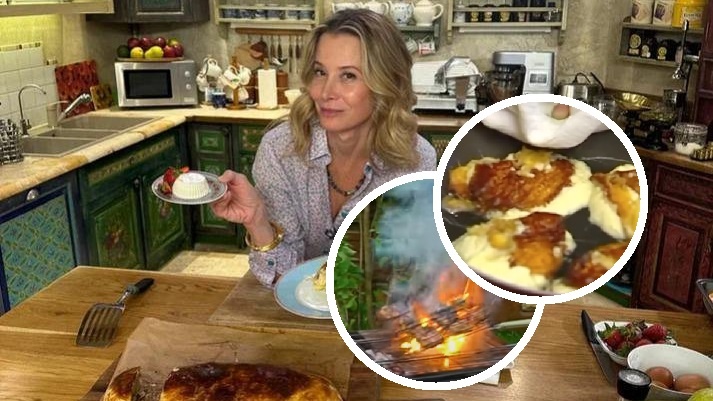 Фото: t.me/vysotskayaofficial / тг-канал Юлии Высоцкой; скриншоты шоу «Едим дома!»