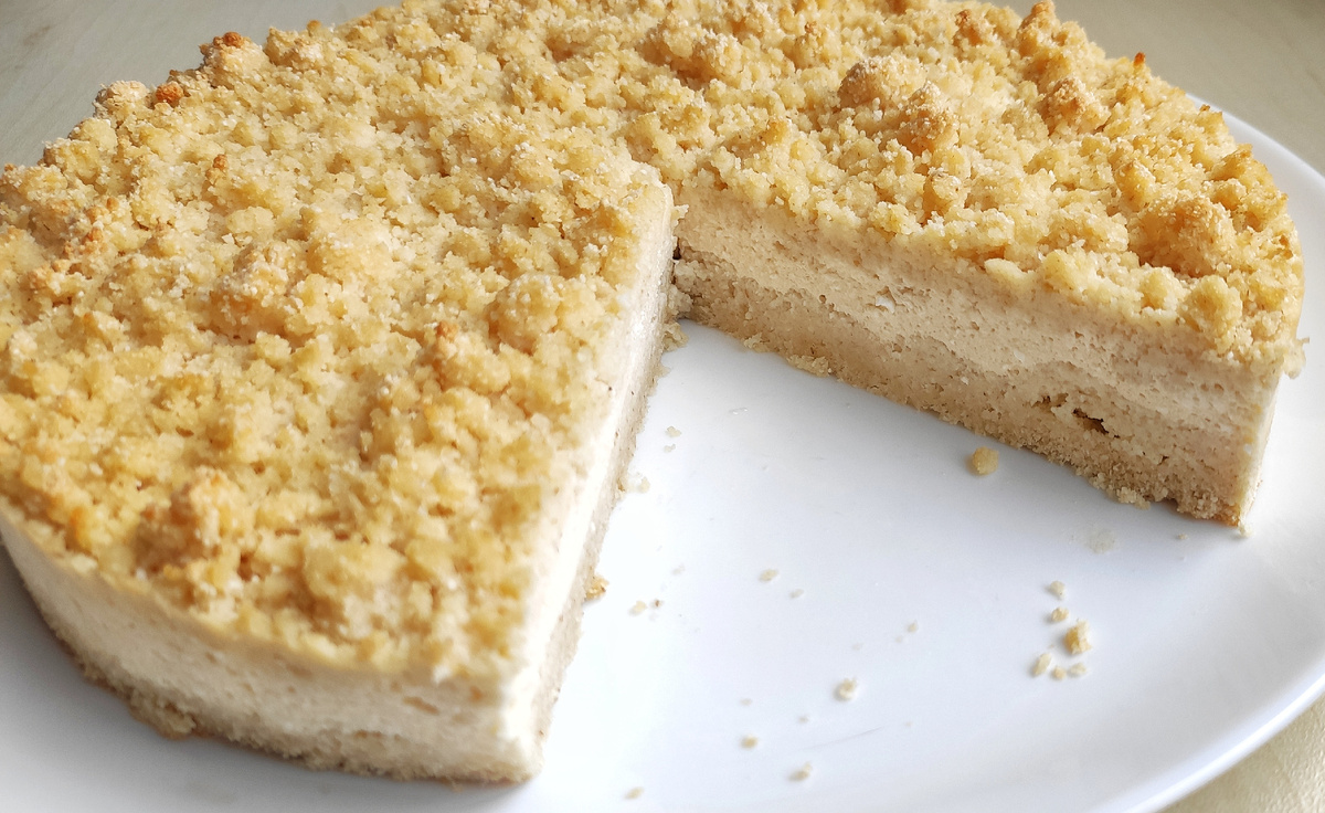 Творожный ПП пирог