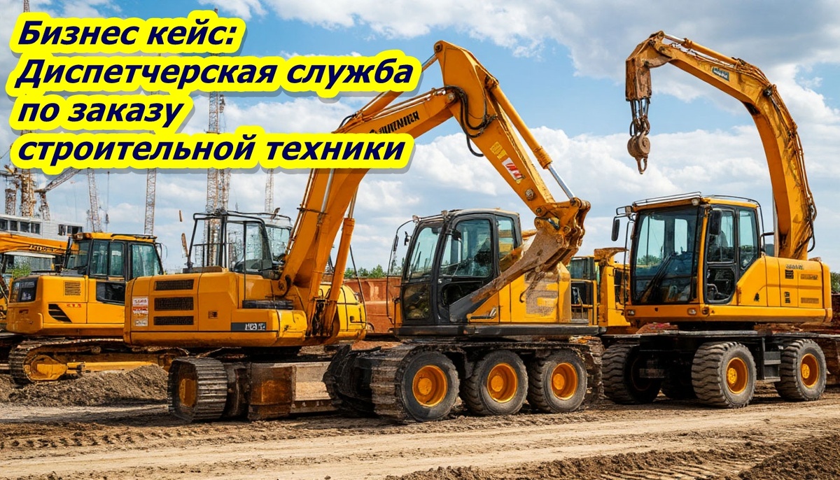 Диспетчерская служба по заказу строительной техники