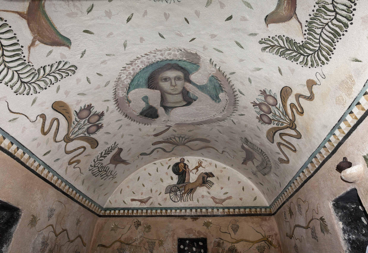 Копия склепа Деметры в Керчи // Фото предоставлено Восточно-Крымским историко-культурным музеем-заповедником