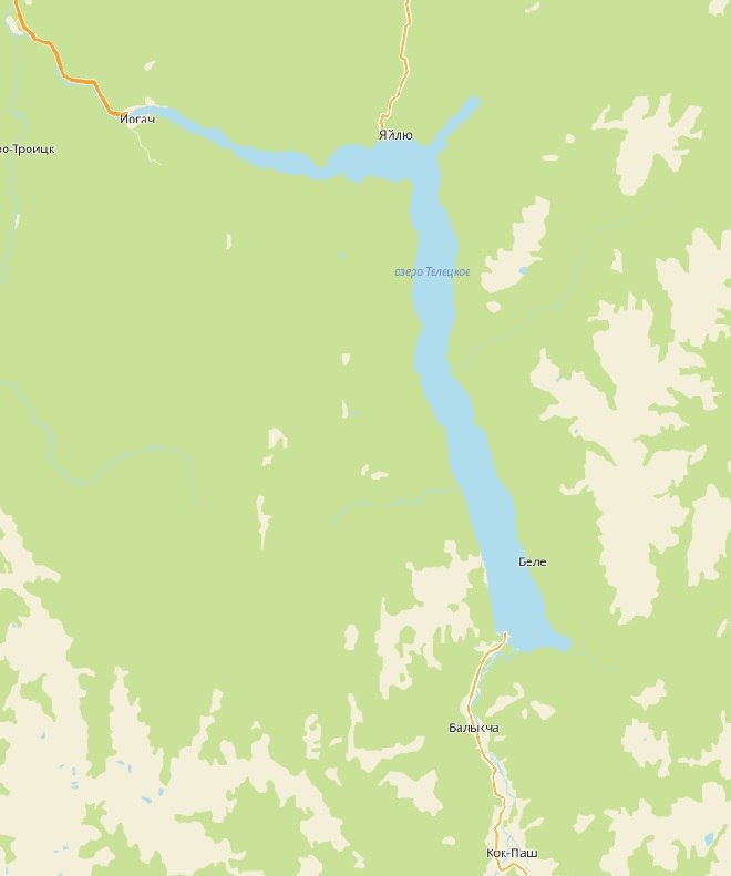 Алтай. Телецкое озеро