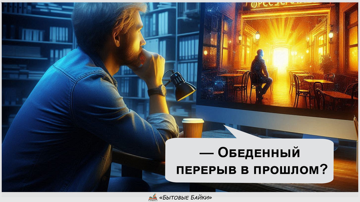 Обеденный портал в прошлое - Рассказ