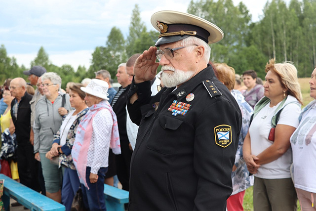 В городе Белый в Тверской области почтили память безымянных героев-сибиряков