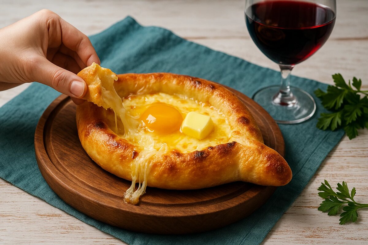 Хачапури по-аджарски