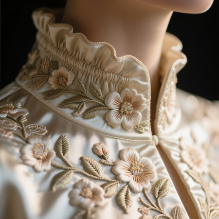 Вышивка ришелье