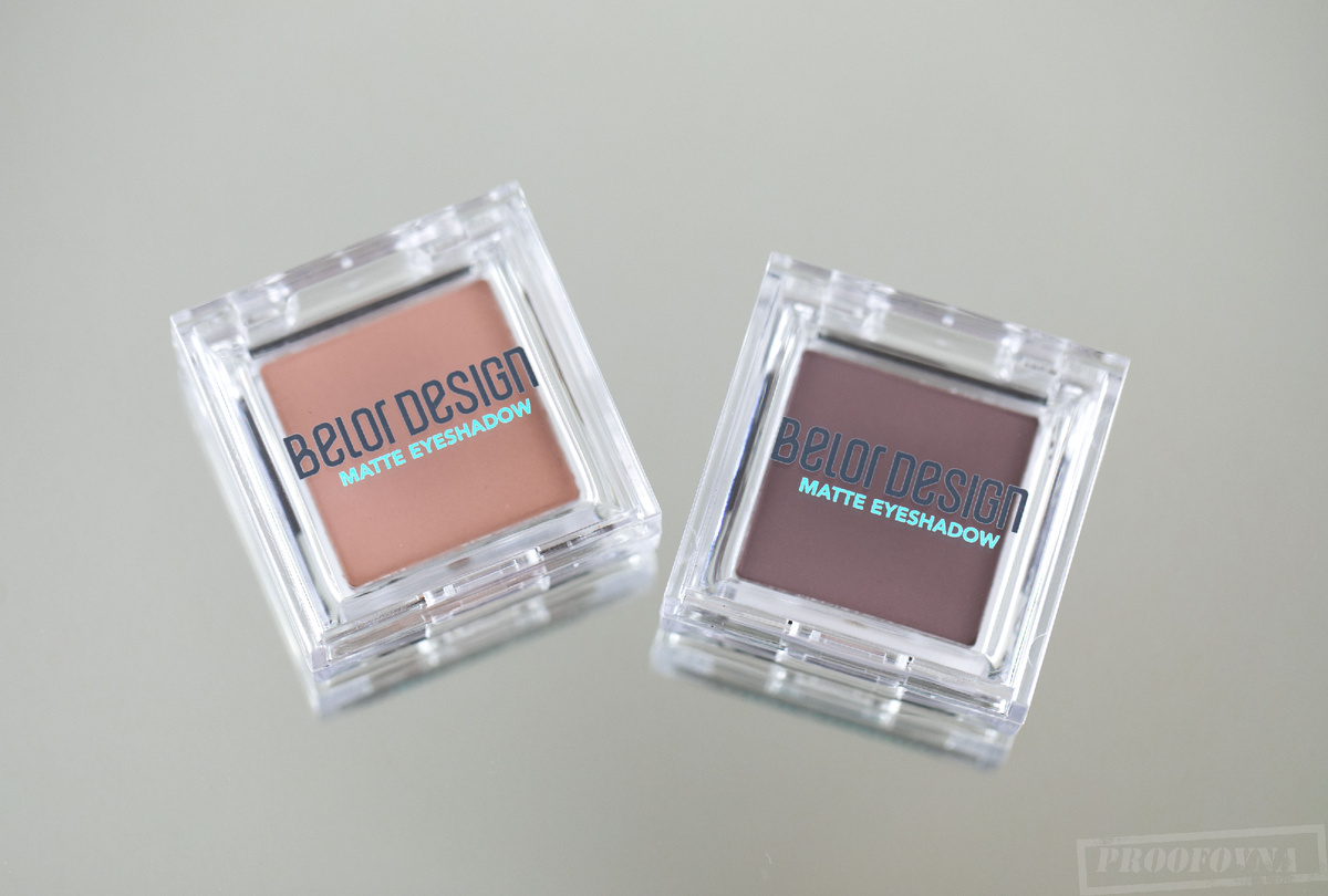 Тени Belor Design Matte Eyeshadow