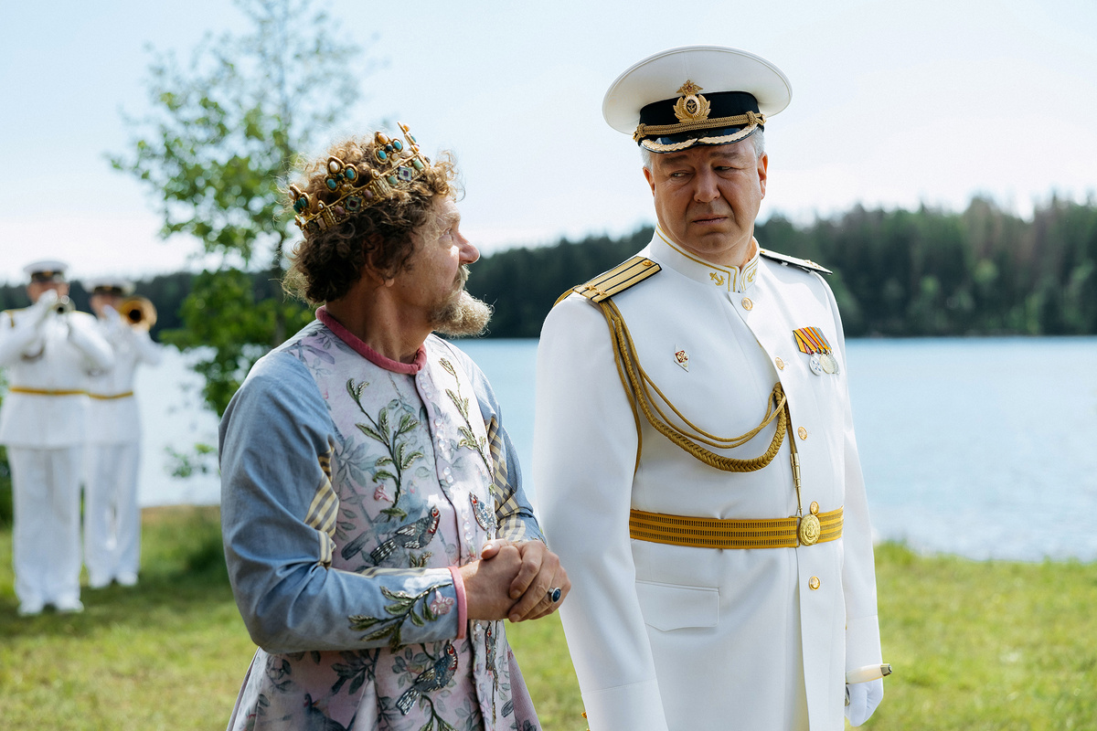 Сергей Маковецкий и Александр Робак в фильме «Горыныч». Фото: телеканал «Россия»