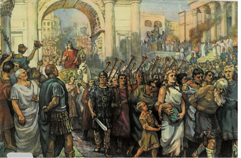 Триумфальное шествие в Древнем Риме