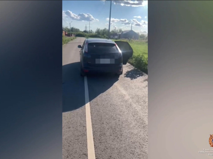     В Прохоровке иномарка сбила 9-летнего самокатчика, фото: скриншот видео пресс-службы Госавтоинспекции по Белгородской области