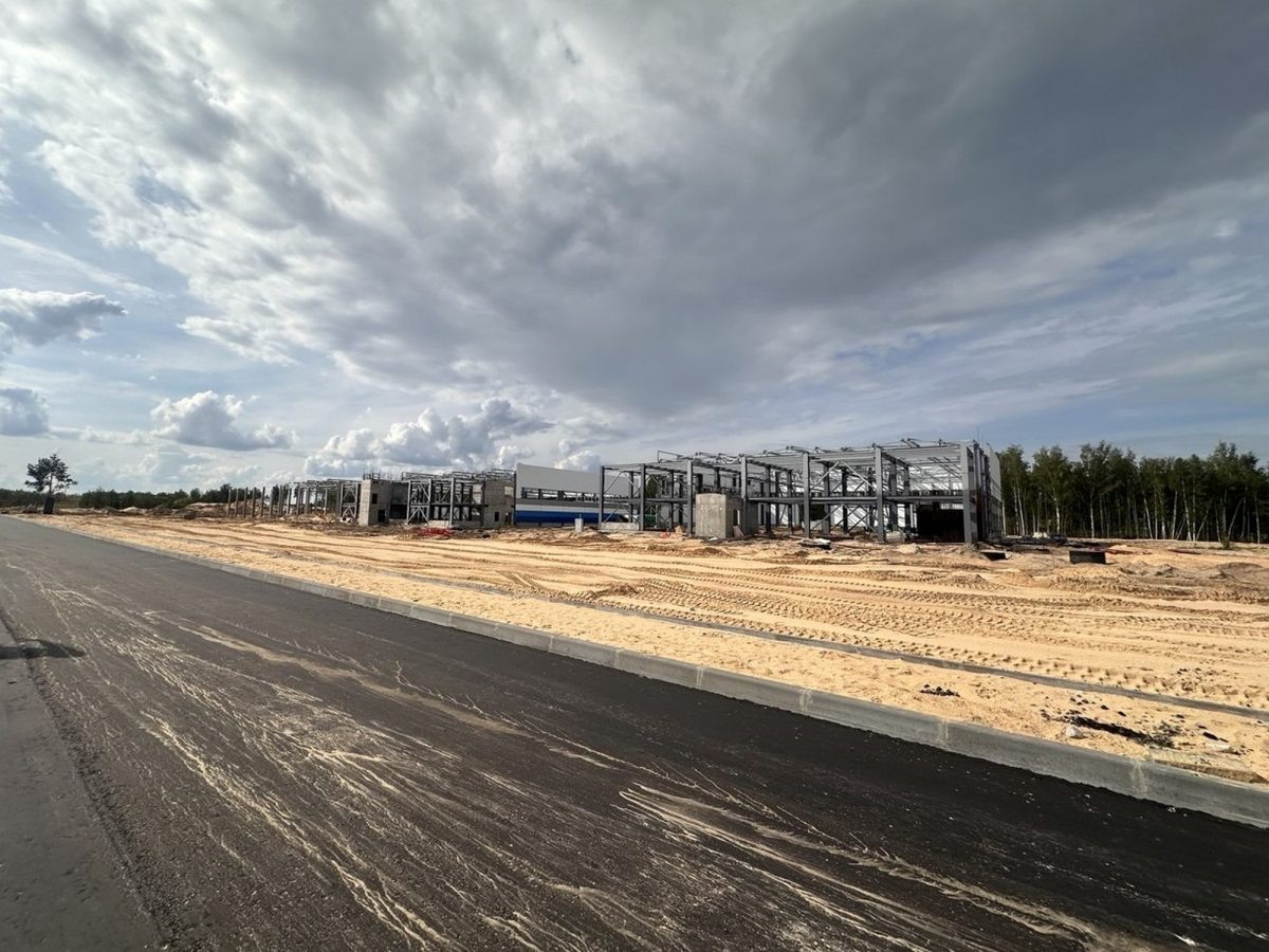    Строительная готовность инфраструктуры на госплощадке ОЭЗ «Кулибин» достигла 50%