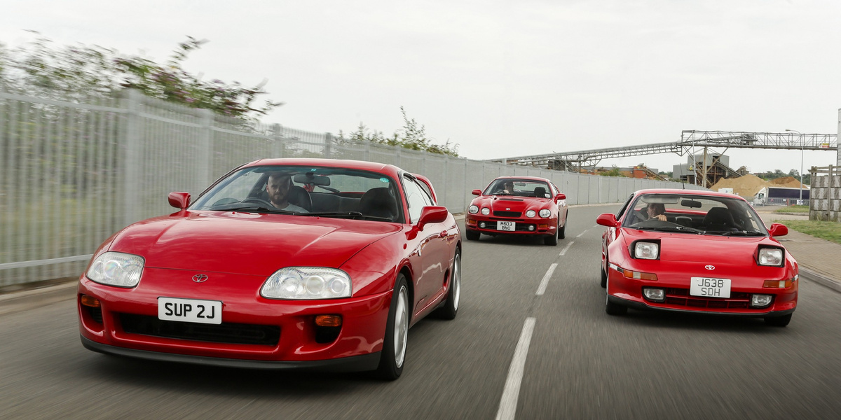 Легендарная триада Supra, MR2 и Celica