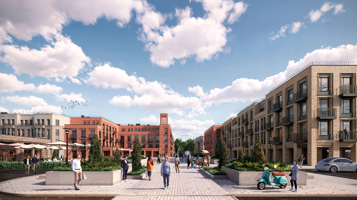 ЖК "Кронфорт. Центральный". Изображение: "ГК Алькор"