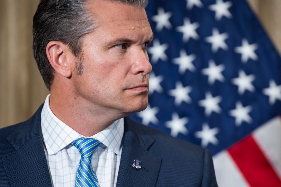    Министр обороны США Пит Хегсет / Источник: © JIM LO SCALZO/EPA/ТАСС