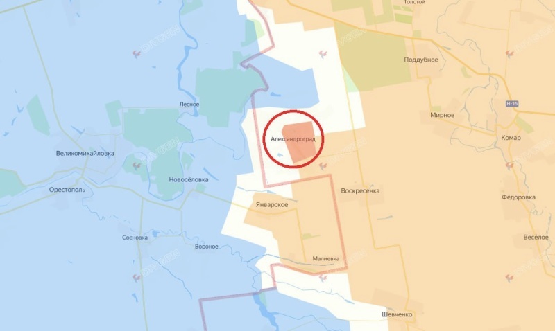    В ДНР освобождён Александроград