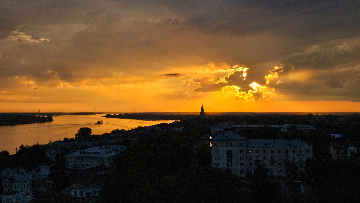 Вид на Кострому со смотровой площадки 😍