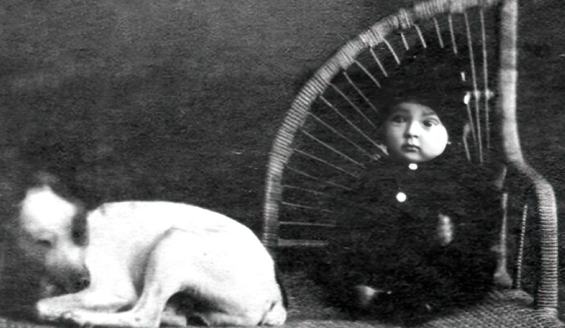 Лидия Вертинская в детстве