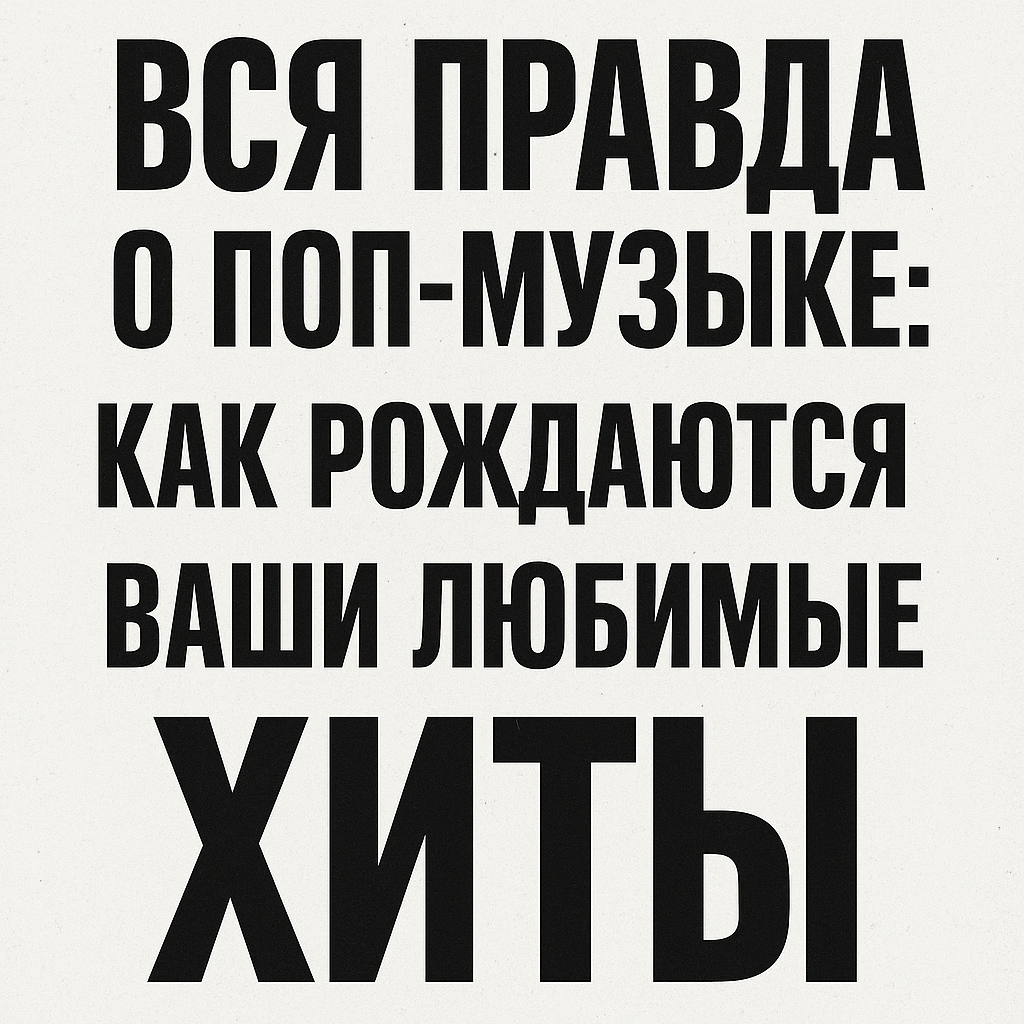 вся правда о поп музыке