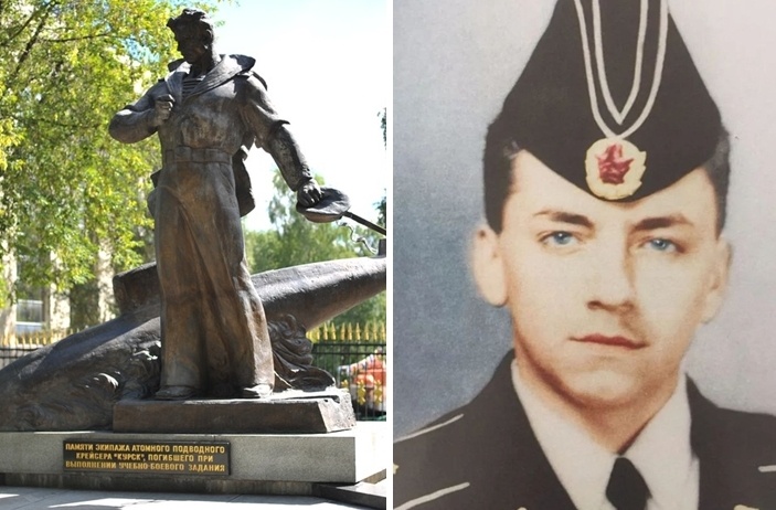 Сергей Калинин был старшим мичманом. Фото: Виктор Гусейнов, архив семьи. 