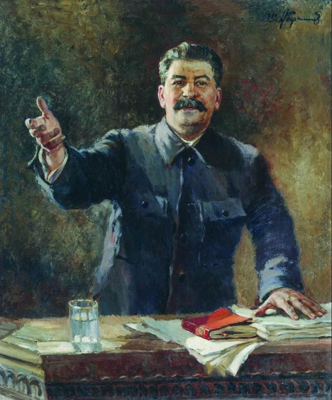 Герасимов Александр «Портрет И.В.Сталина» (1939)