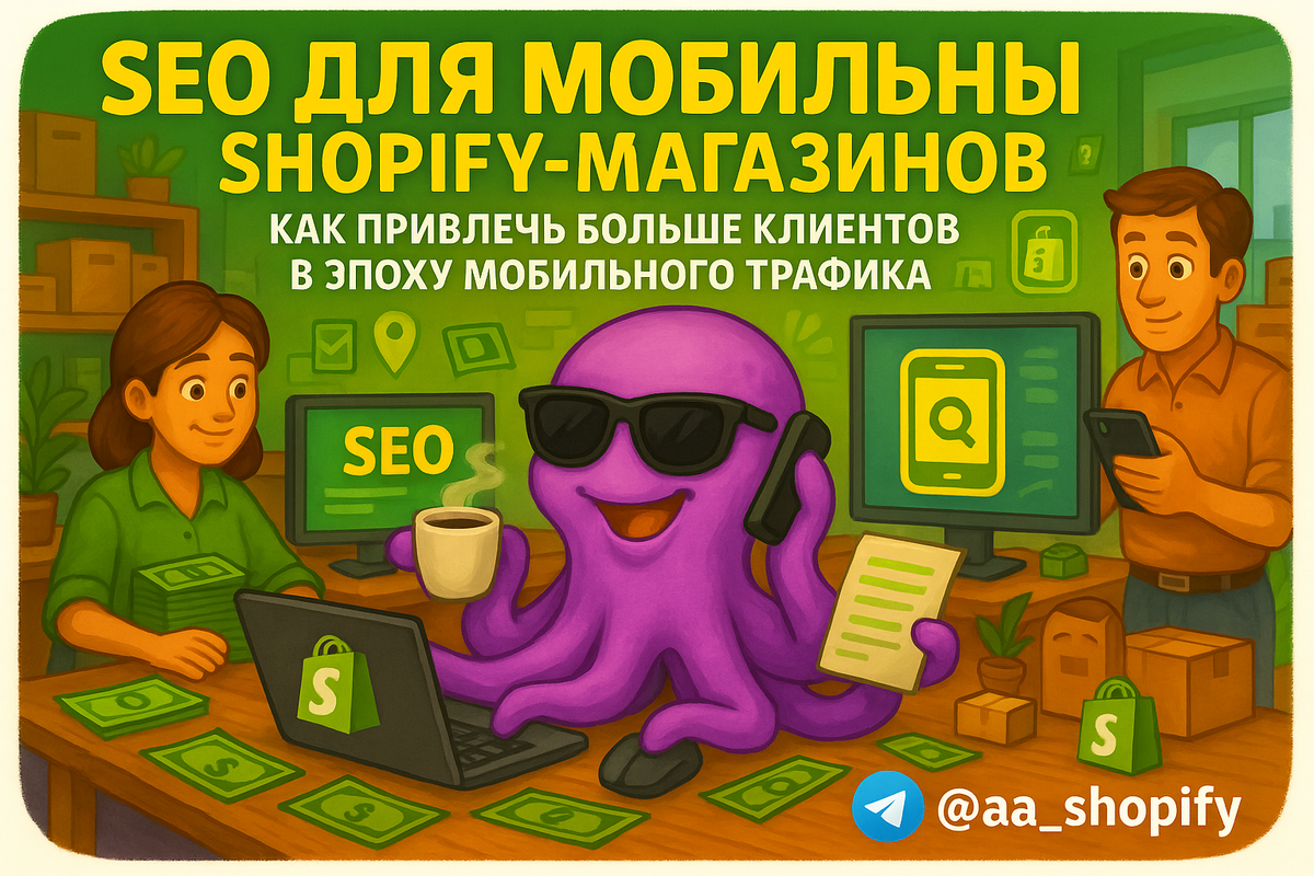    SEO для мобильных Shopify-магазинов: как привлечь больше клиентов в эпоху мобильного трафика aa_ecom