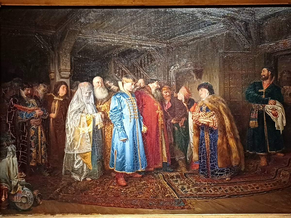 «Боярская свадьба», К. Лебедев