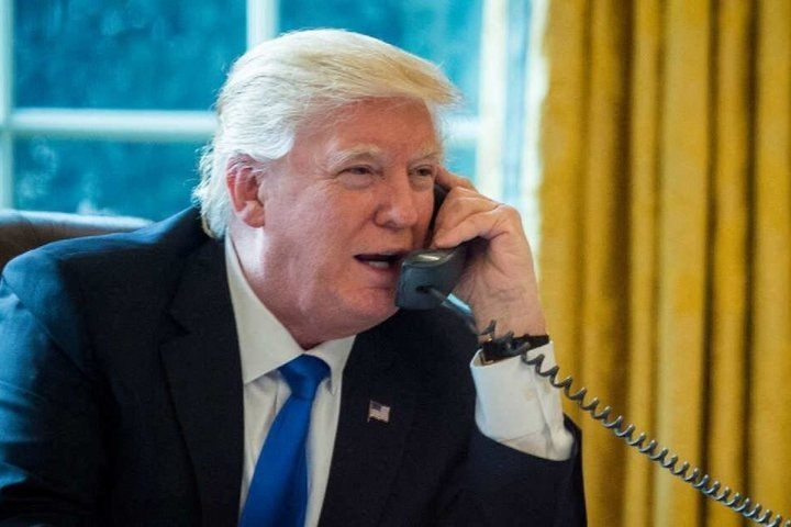   скриншот из видео «Трамп анонсировал телефонный разговор с Путиным 19 мая» с канала « Новости 24/7»