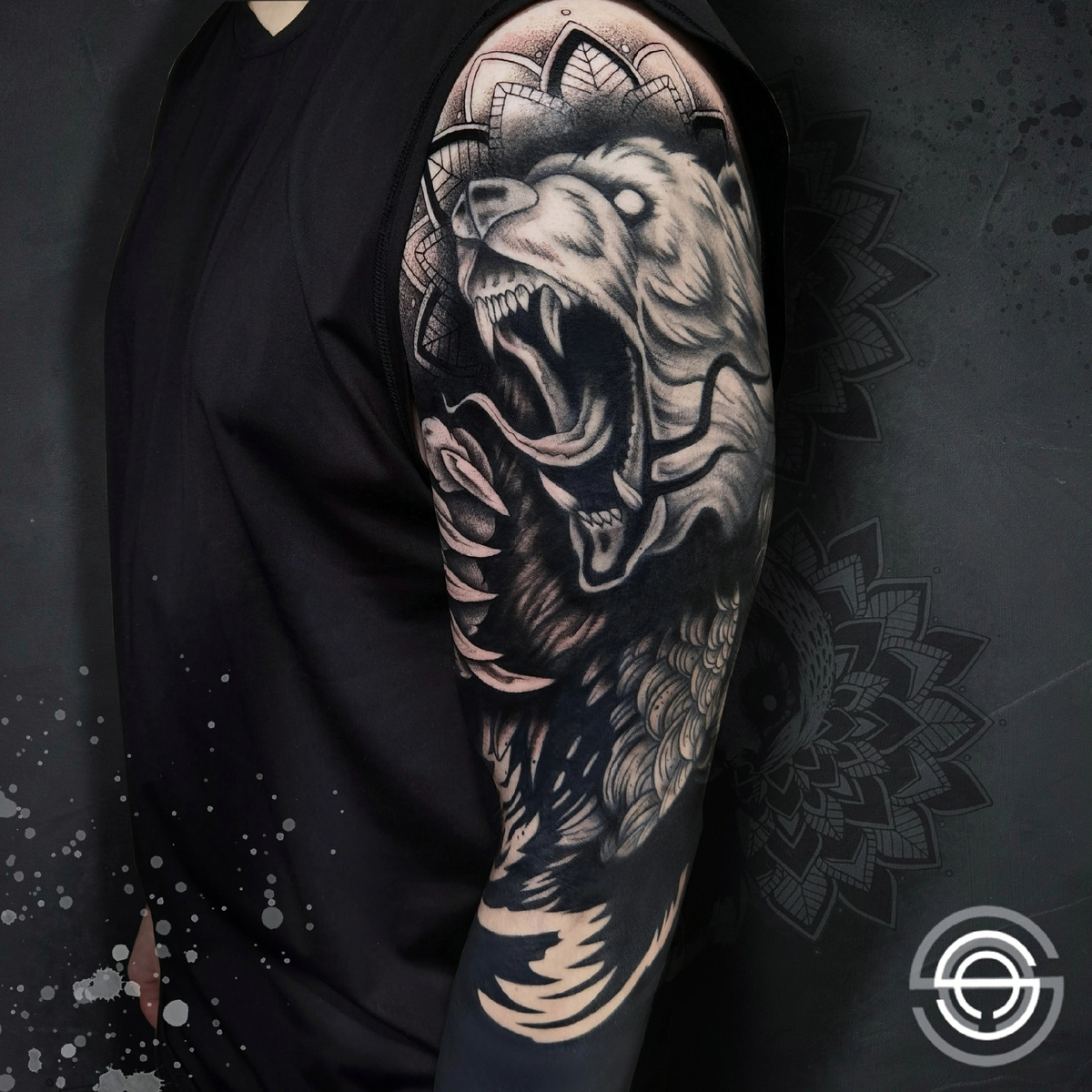 Тату рукав в Москве 