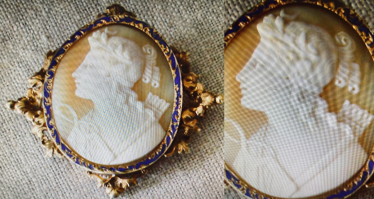 Камея Эмилии Клингенберг. Государственный музей-заповедник М. Ю. Лермонтова в Пятигорске.