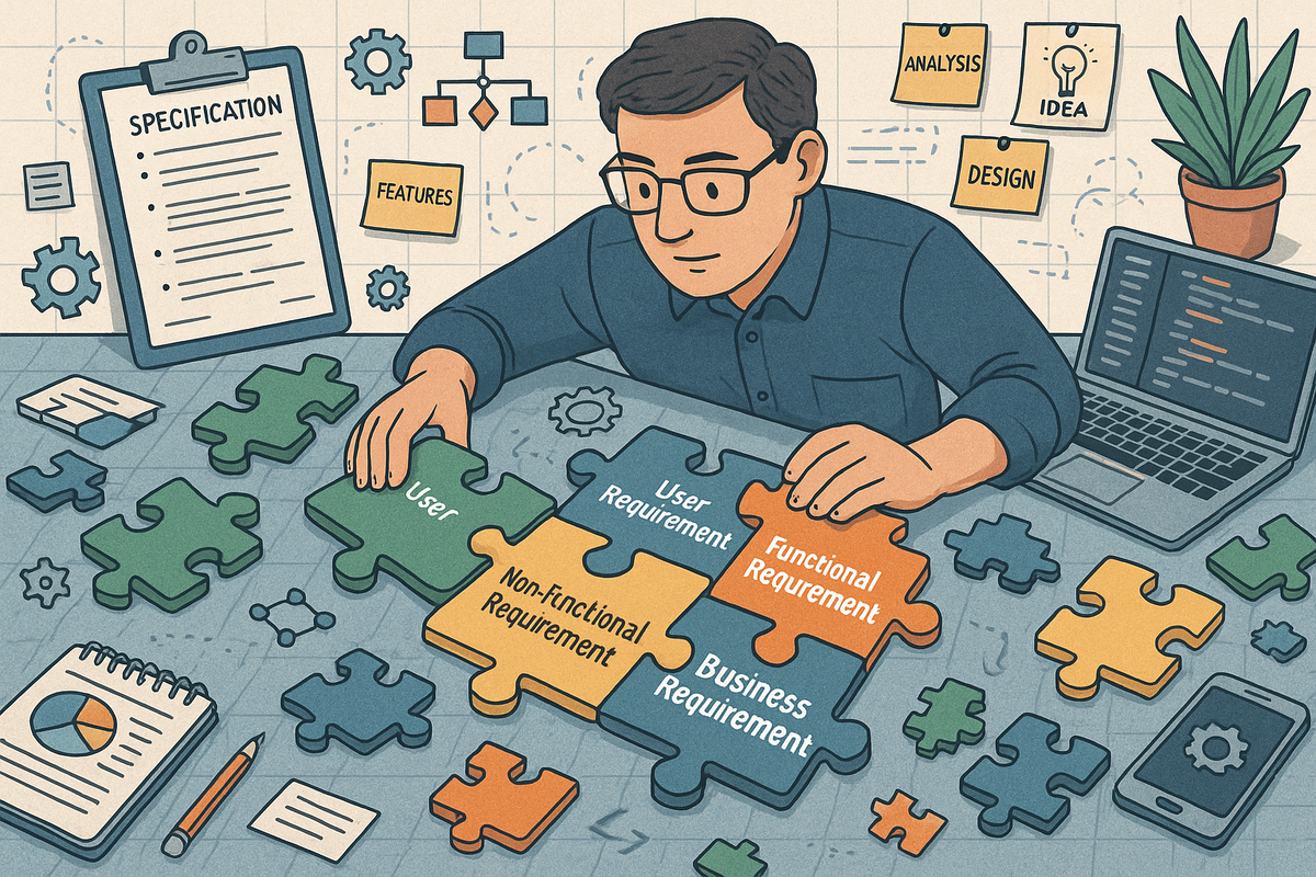 Аналитик за работой